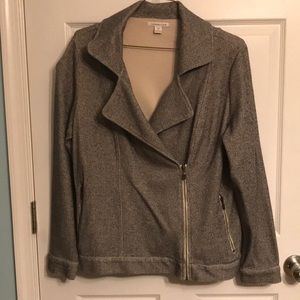 Tweed motorcycle jacket